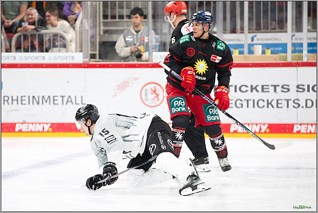 PENNY DEL; Duesseldorfer EG-Koelner Haie; Duesseldorf, 18.10.2024