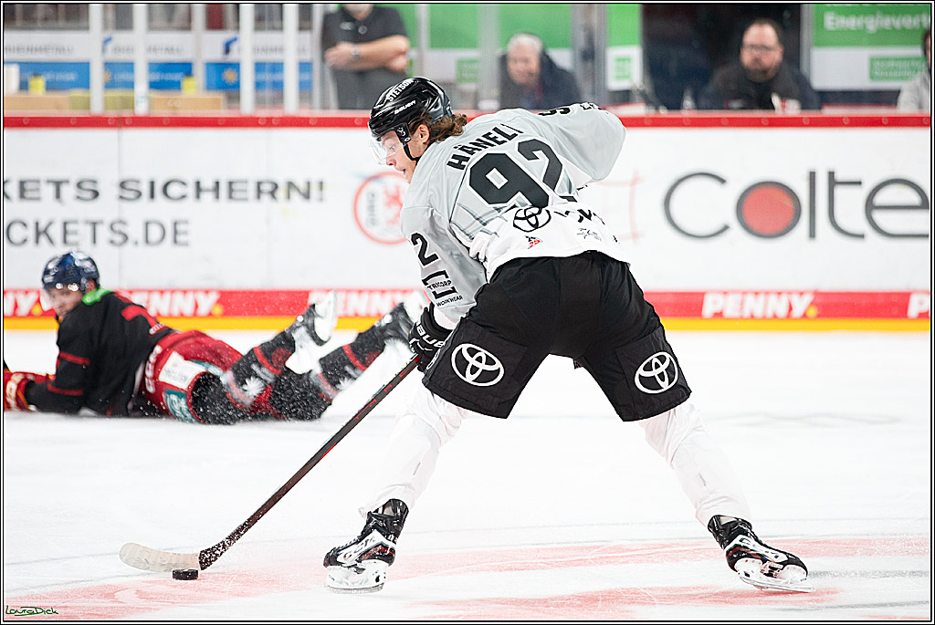 PENNY DEL; Duesseldorfer EG-Koelner Haie; Duesseldorf, 18.10.2024