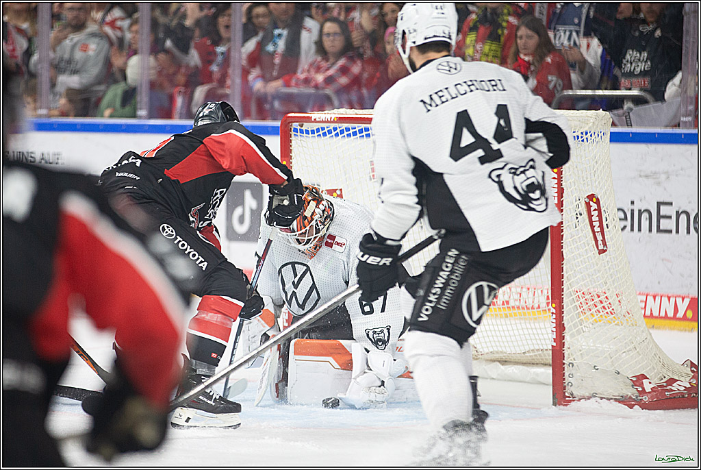 PENNY DEL; Koelner Haie-Grizzlys Wolfsburg; Koeln, 27.10.2024