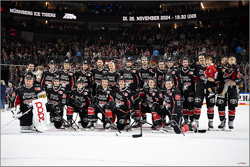 PENNY DEL 1; Kölner Haie - Düsseldorfer EG ; Köln, 24.11.2024