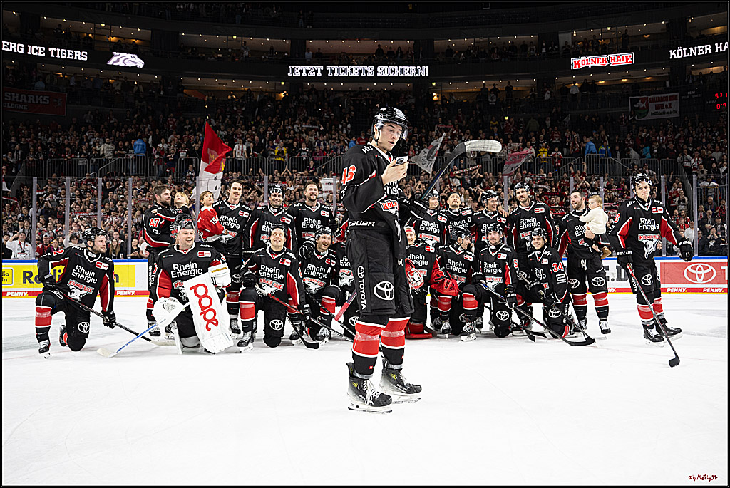 PENNY DEL 1; Kölner Haie - Düsseldorfer EG ; Köln, 24.11.2024