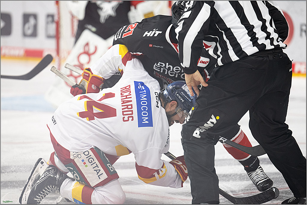 PENNY DEL; Koelner Haie-Duesseldorfer EG; Koeln, 24.11.2024