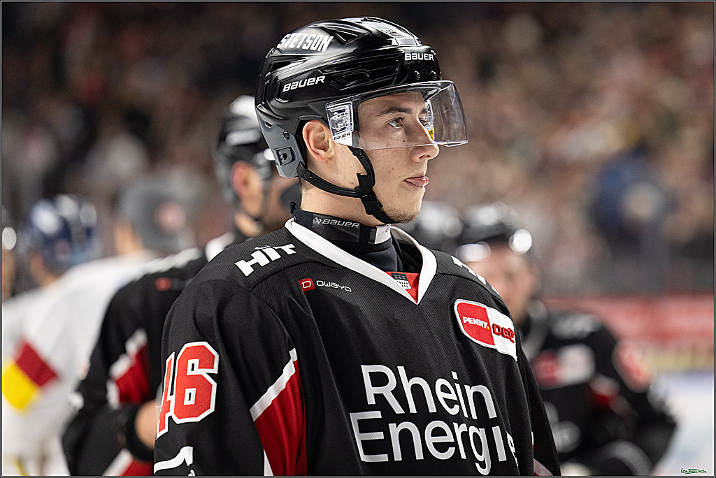 PENNY DEL; Koelner Haie-Duesseldorfer EG; Koeln, 24.11.2024