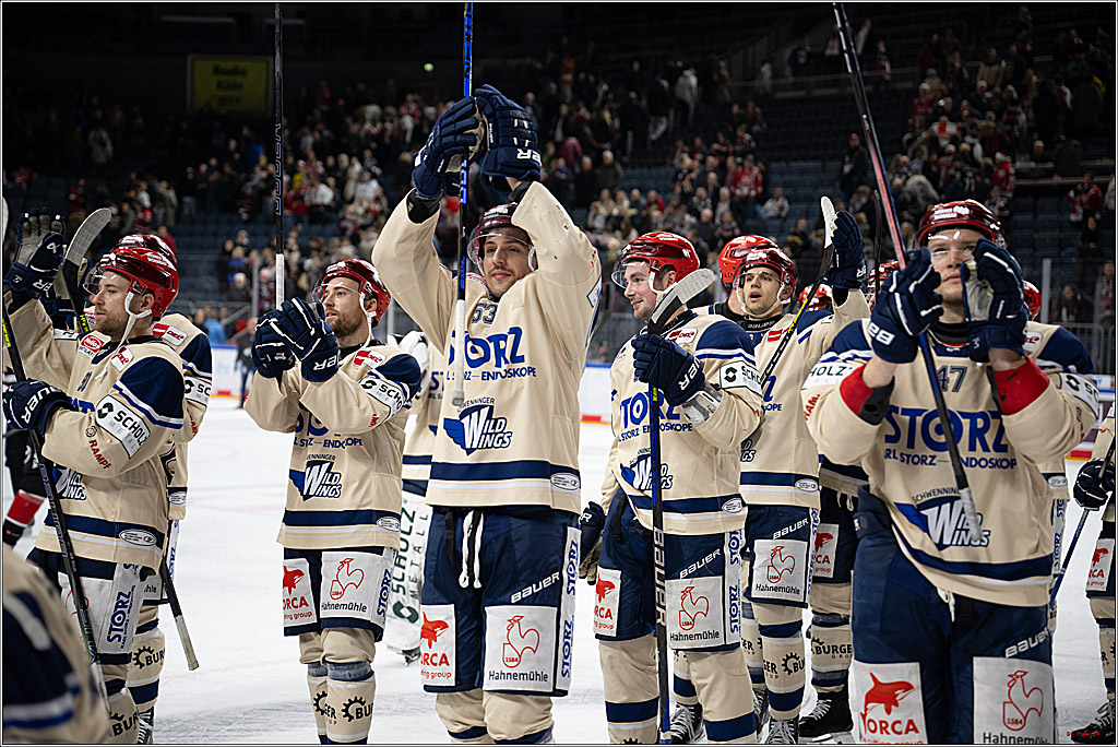 PENNY DEL 1; Kölner Haie - Schwenninger Wild Wings; Köln, 01.12.2024