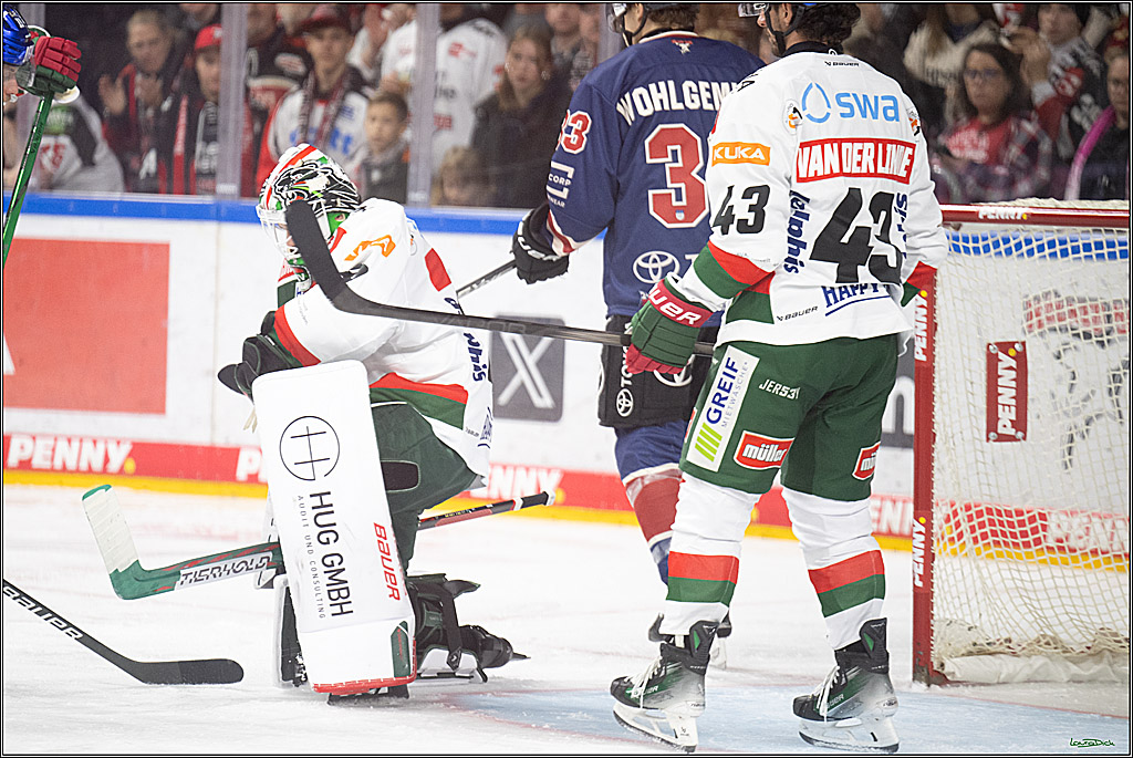 PENNY DEL; Koelner Haie-Augsburger Panther; Koeln, 08.12.2024