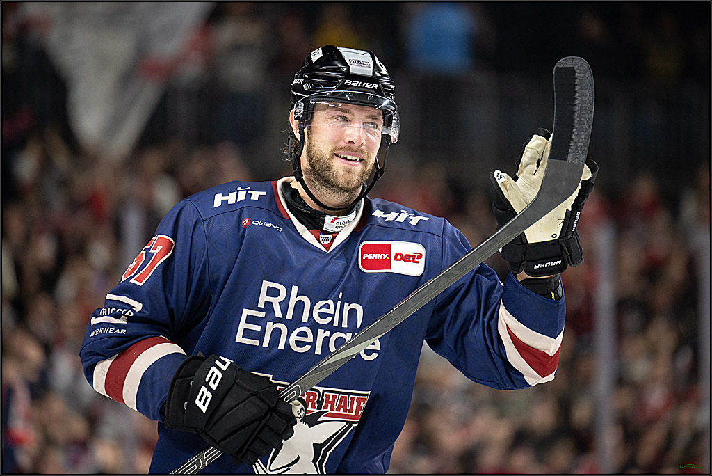 PENNY DEL; Koelner Haie-Augsburger Panther; Koeln, 08.12.2024