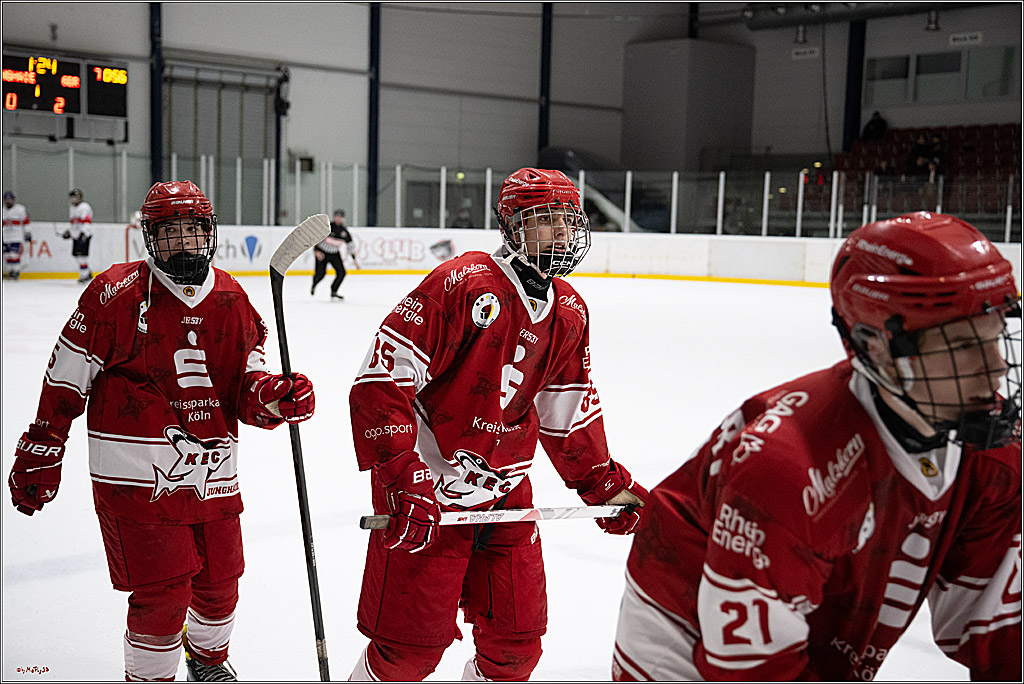 Freundschaftsspiel Junghaie U17 - Nationalmannschaft GRB U18; Köln, 18.12.2024