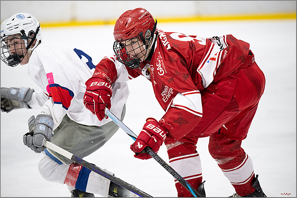 Freundschaftsspiel Junghaie U17 - Nationalmannschaft GRB U18; Köln, 18.12.2024