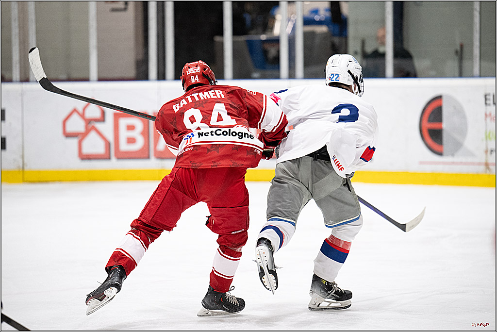 Freundschaftsspiel Junghaie U17 - Nationalmannschaft GRB U18; Köln, 18.12.2024