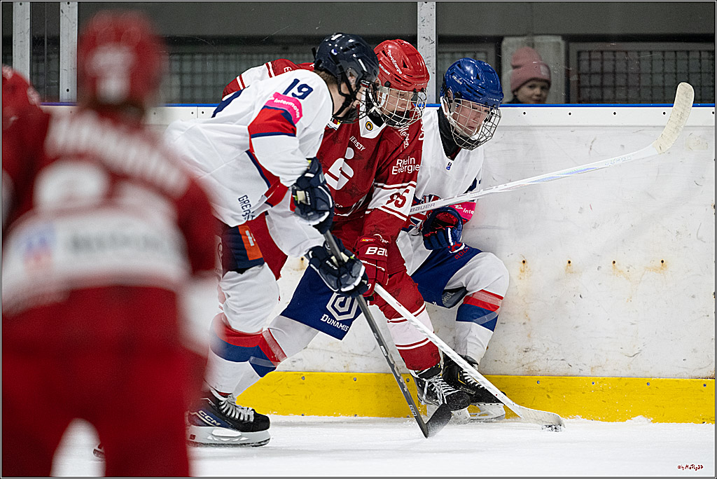 Freundschaftsspiel Junghaie U17 - Nationalmannschaft GRB U18; Köln, 18.12.2024
