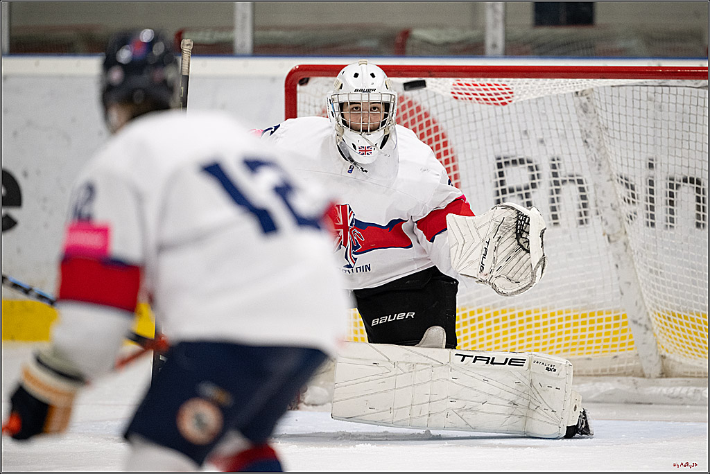 Freundschaftsspiel Junghaie U17 - Nationalmannschaft GRB U18; Köln, 18.12.2024