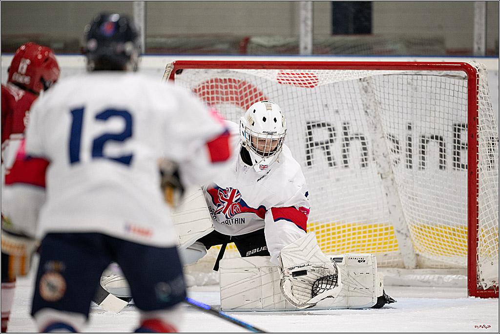 Freundschaftsspiel Junghaie U17 - Nationalmannschaft GRB U18; Köln, 18.12.2024
