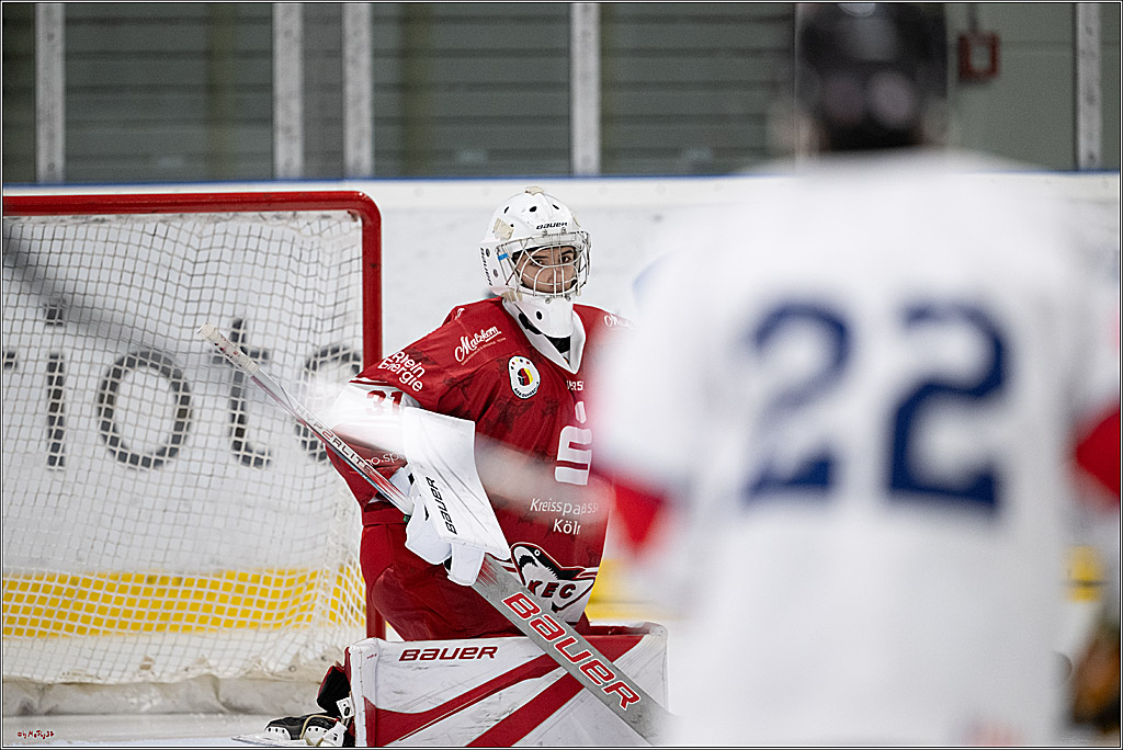 Freundschaftsspiel Junghaie U17 - Nationalmannschaft GRB U18; Köln, 18.12.2024