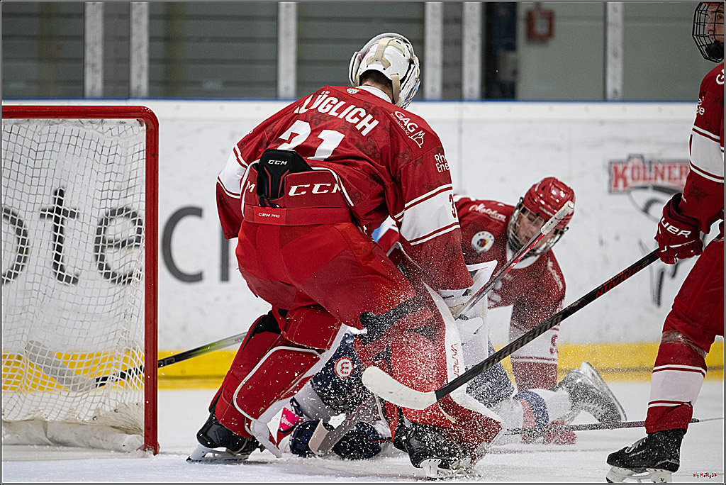 Freundschaftsspiel Junghaie U17 - Nationalmannschaft GRB U18; Köln, 18.12.2024