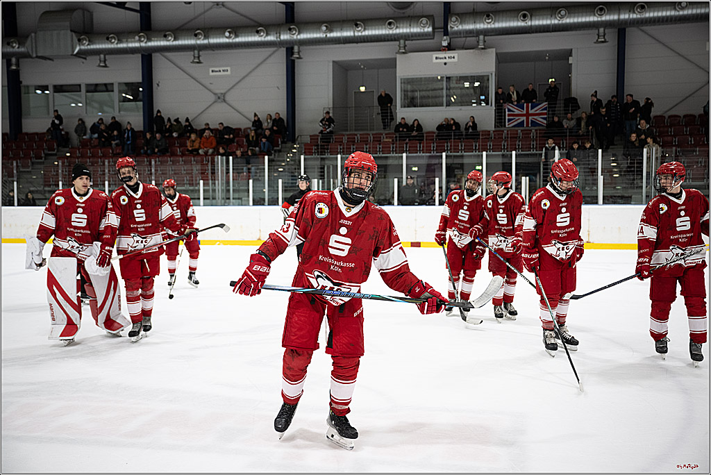 Freundschaftsspiel Junghaie U17 - Nationalmannschaft GRB U18; Köln, 18.12.2024