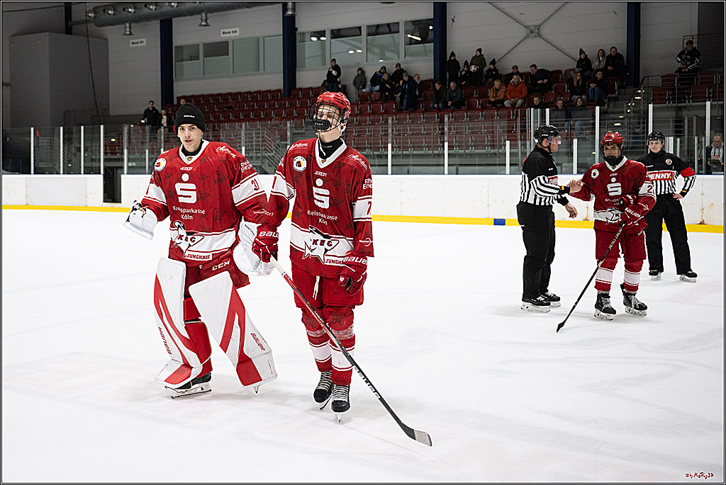 Freundschaftsspiel Junghaie U17 - Nationalmannschaft GRB U18; Köln, 18.12.2024