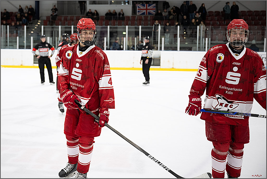 Freundschaftsspiel Junghaie U17 - Nationalmannschaft GRB U18; Köln, 18.12.2024