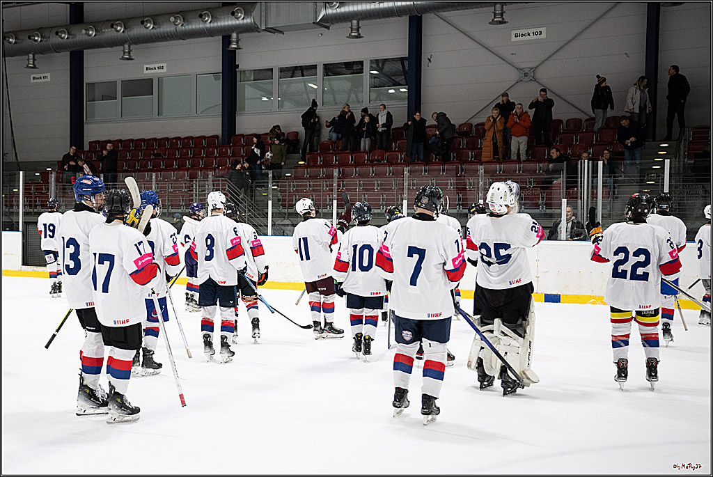 Freundschaftsspiel Junghaie U17 - Nationalmannschaft GRB U18; Köln, 18.12.2024