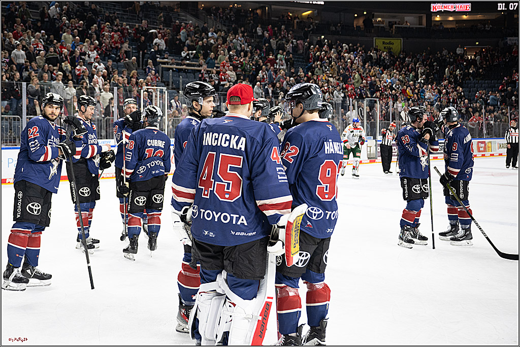 PENNY DEL 1; Kölner Haie - Augsburger Panther; Köln, 05.01.2025
