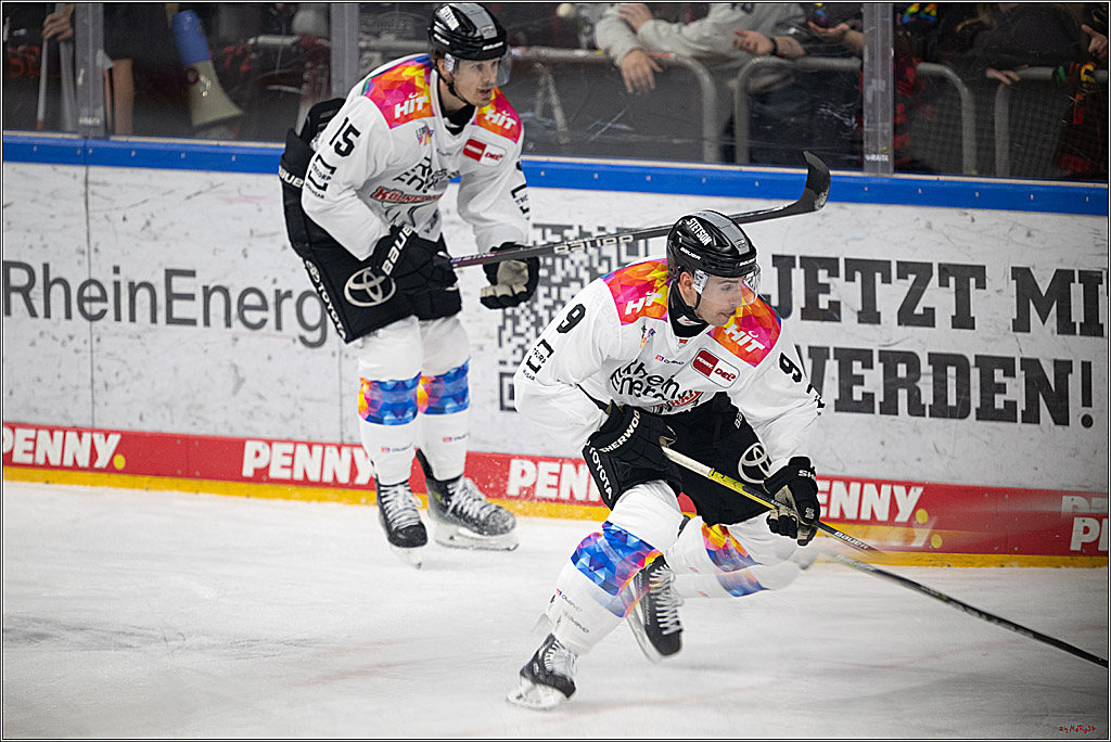 PENNY DEL 1; Kölner Haie - Grizzlys Wolfsburg; Köln, 10.01.2025