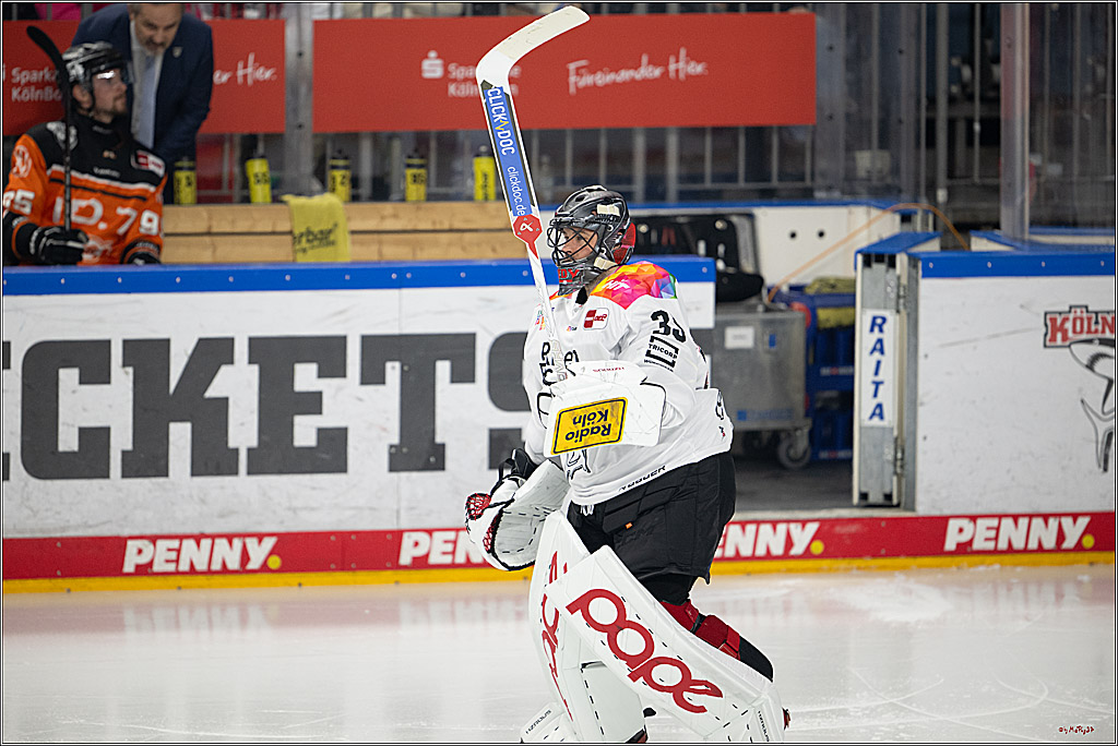 PENNY DEL 1; Kölner Haie - Grizzlys Wolfsburg; Köln, 10.01.2025
