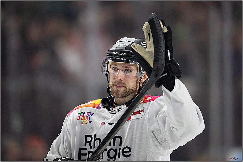 PENNY DEL 1; Kölner Haie - Grizzlys Wolfsburg; Köln, 10.01.2025