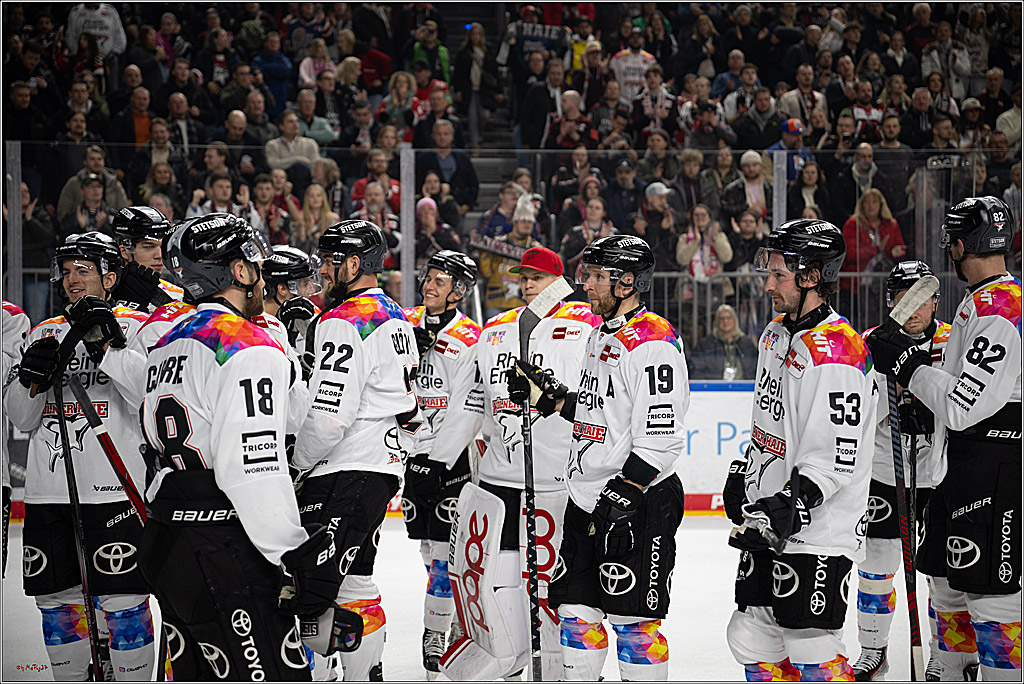 PENNY DEL 1; Kölner Haie - Grizzlys Wolfsburg; Köln, 10.01.2025