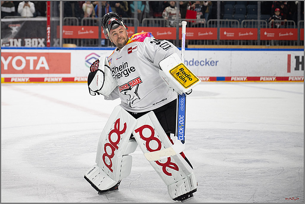 PENNY DEL 1; Kölner Haie - Grizzlys Wolfsburg; Köln, 10.01.2025