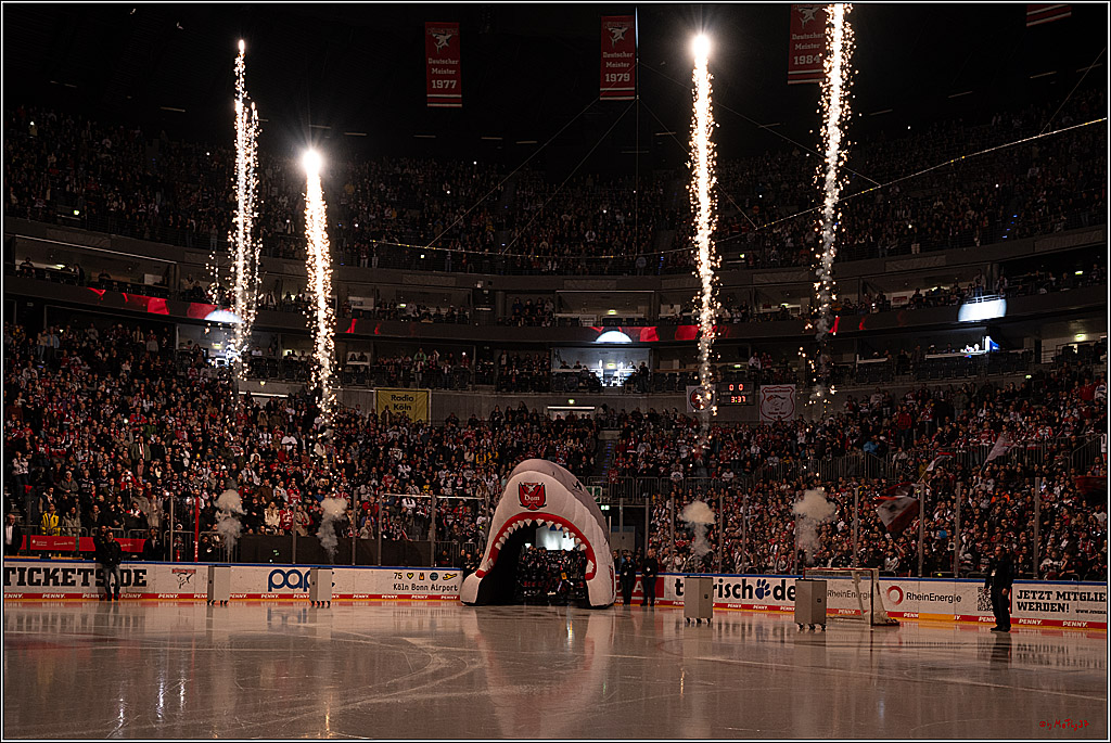 PENNY DEL 1; Kölner Haie - Iserlohn Roosters; Köln, 19.01.2025