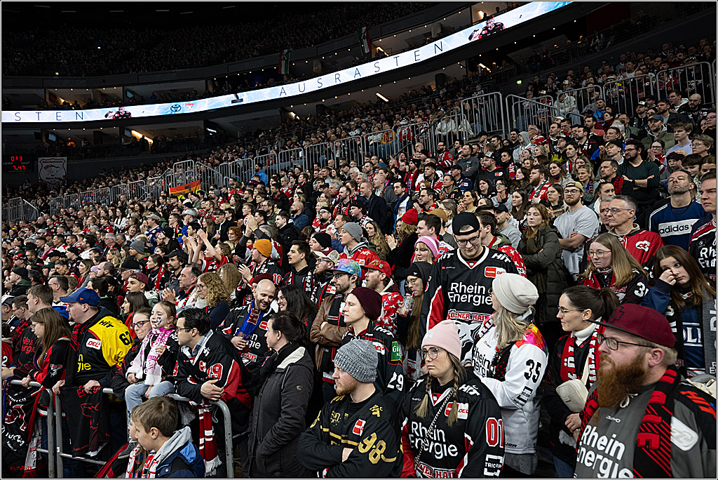 PENNY DEL 1; Kölner Haie - Iserlohn Roosters; Köln, 19.01.2025