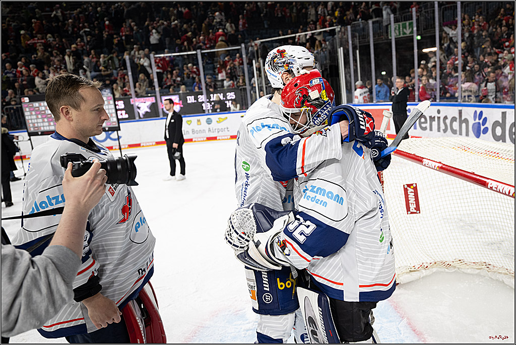 PENNY DEL 1; Kölner Haie - Iserlohn Roosters; Köln, 19.01.2025