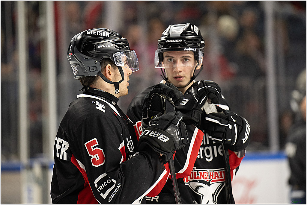 PENNY DEL; Koelner Haie- Iserlohn Roosters; Koeln, 19.01.2025