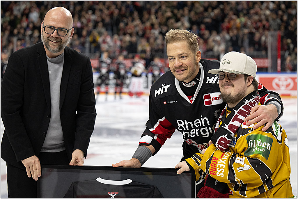 PENNY DEL; Koelner Haie- Iserlohn Roosters; Koeln, 19.01.2025