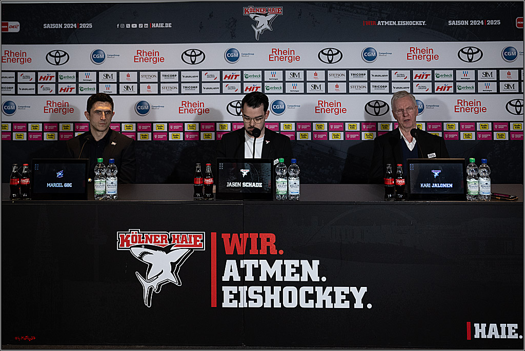 PENNY DEL 1; Kölner Haie - Adler Mannheim; Köln, 02.02.2025