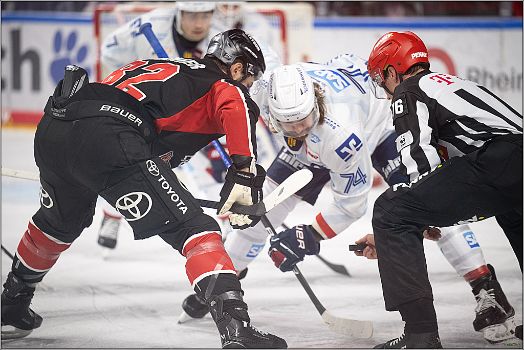 PENNY DEL; Koelner Haie-Adler Mannheim; Koeln, 02.02.2025