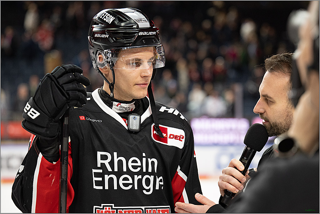 PENNY DEL; Koelner Haie-Adler Mannheim; Koeln, 02.02.2025
