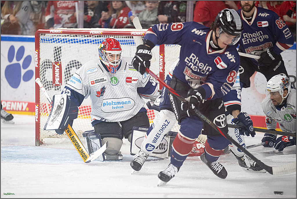 PENNY DEL; Koelner Haie-Iserlohn Roosters; Koeln, 04.03.2025