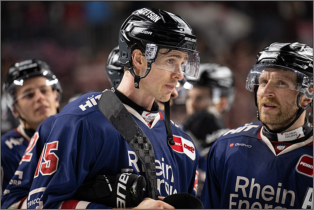 PENNY DEL; Koelner Haie-Iserlohn Roosters; Koeln, 04.03.2025