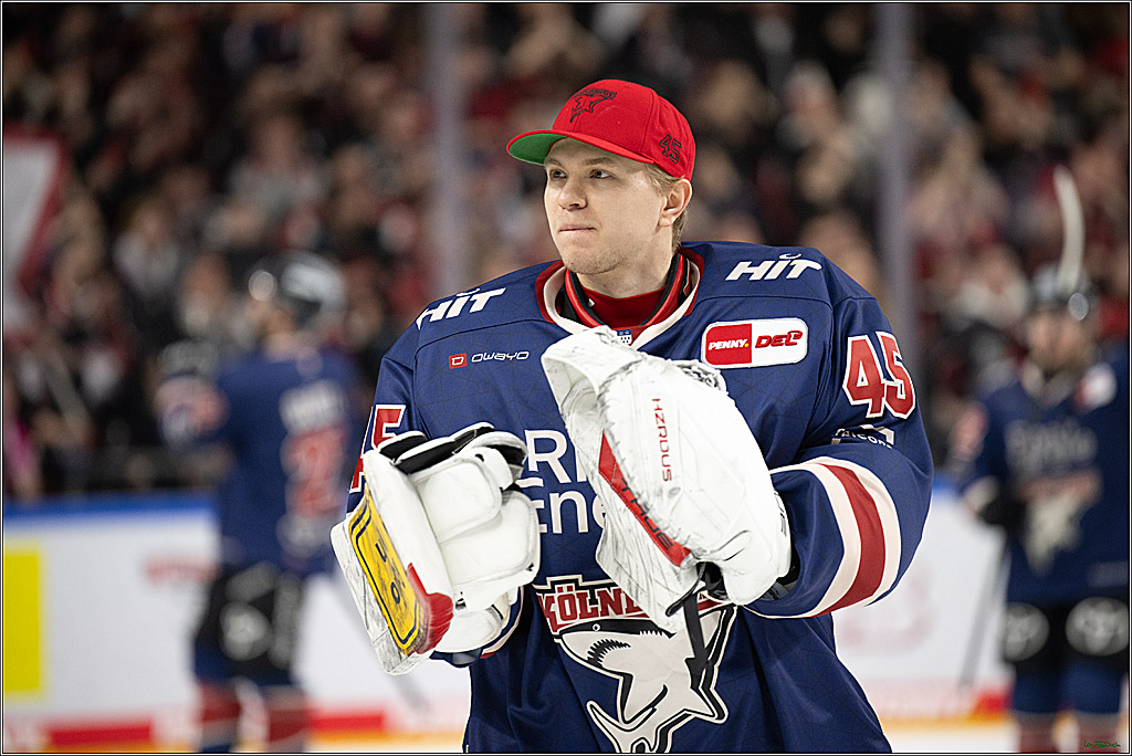 PENNY DEL; Koelner Haie-Iserlohn Roosters; Koeln, 04.03.2025