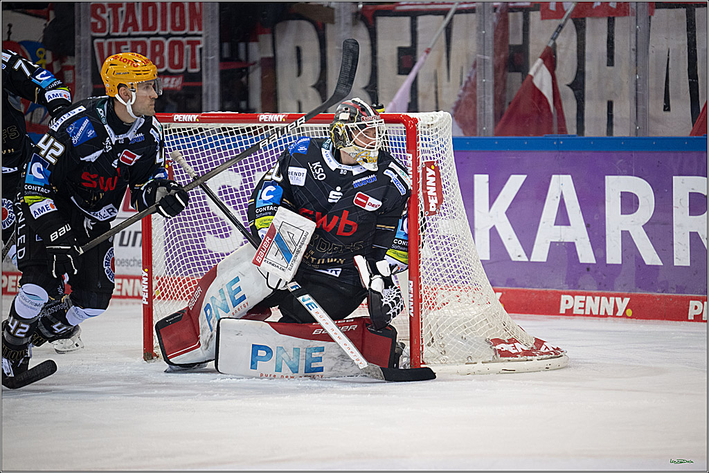 PENNY DEL; Fischtown Pinguins-Koelner Haie; Bremerhaven, 16.03.2025