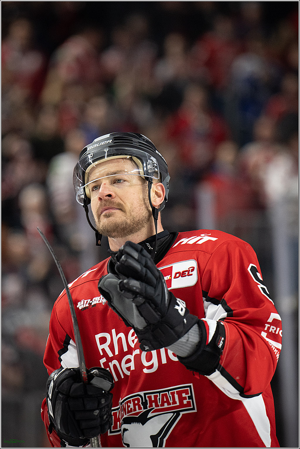 PENNY DEL; Koelner Haie- Fischtown Bremerhaven; Koeln, 18.03.2025