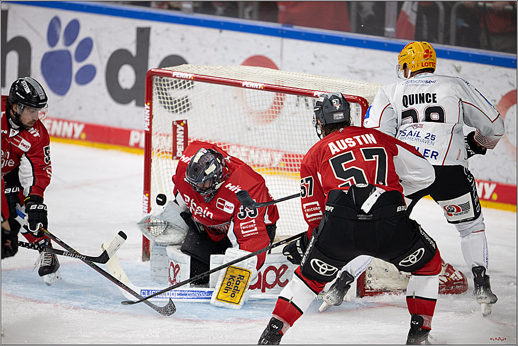 PENNY DEL 1 - Playoff Viertelfinale; Kölner Haie - Fischtown Pinguins Bremerhaven; Köln, 18.03.2025