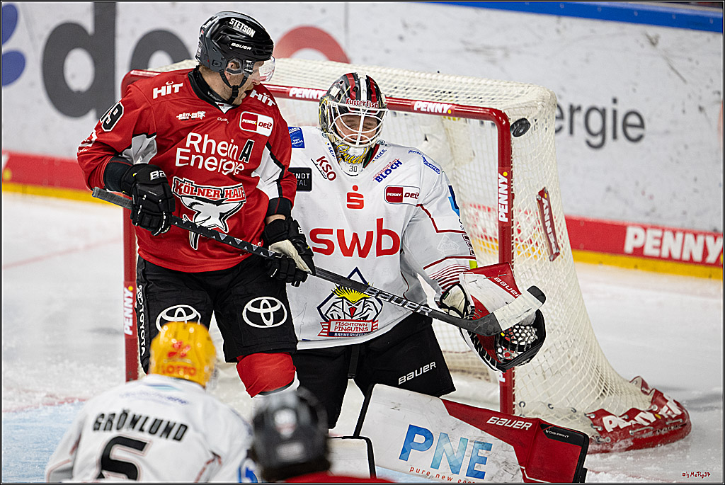 PENNY DEL 1 - Playoff Viertelfinale; Kölner Haie - Fischtown Pinguins Bremerhaven; Köln, 18.03.2025