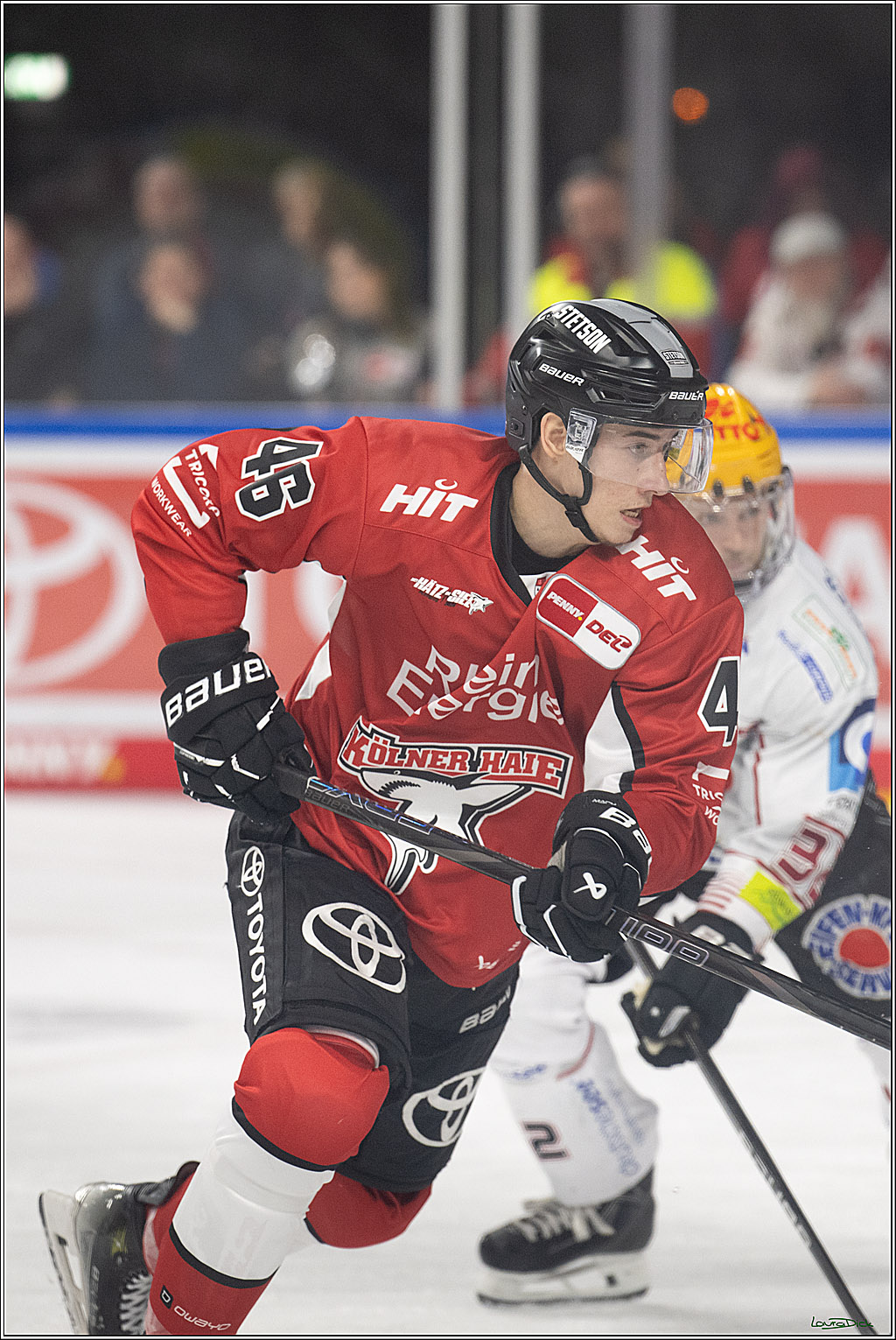 PENNY DEL; Koelner Haie- Fischtown Bremerhaven; Koeln, 18.03.2025