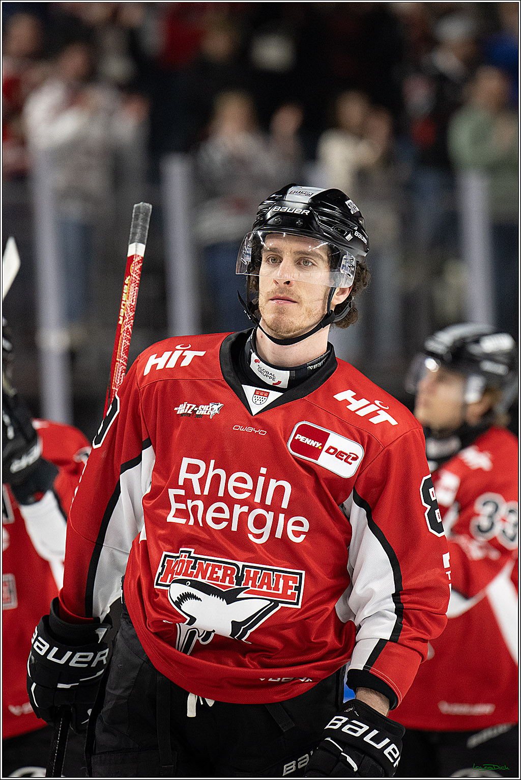 PENNY DEL; Koelner Haie- Fischtown Bremerhaven; Koeln, 18.03.2025