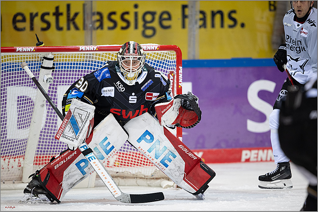 PENNY DEL 1 - Playoff Viertelfinale; Fischtown Pinguins Bremerhaven - Kölner Haie; Bermerhaven, 21.03.2025
