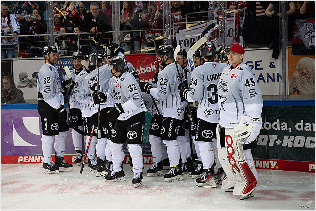 PENNY DEL 1 - Playoff Viertelfinale; Fischtown Pinguins Bremerhaven - Kölner Haie; Bermerhaven, 21.03.2025