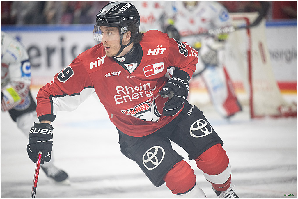 PENNY DEL; Koelner Haie- Fischtown Bremerhaven; Koeln, 24.03.2025