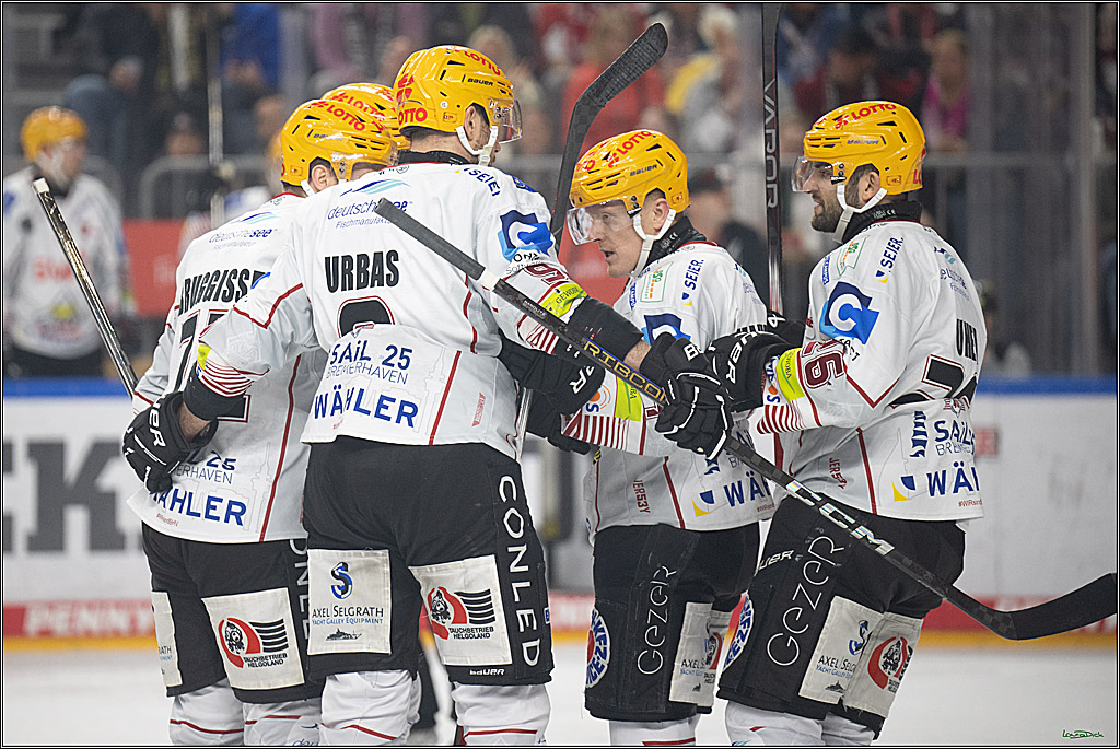 PENNY DEL 1 - Playoff Viertelfinale; Kölner Haie - Fischtown Pinguins Bremerhaven; Köln, 24.03.2025