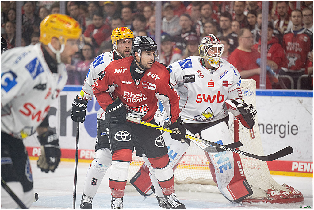 PENNY DEL; Koelner Haie- Fischtown Bremerhaven; Koeln, 24.03.2025